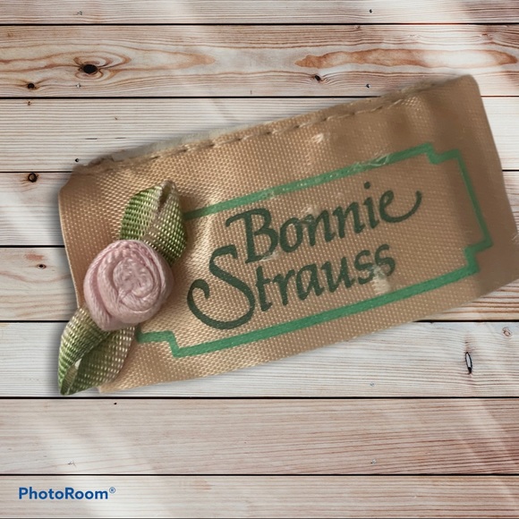 Vintage Bonnie Strauss vintage Y2K babydoll maxi dress sz8 - Picture 5 of 7